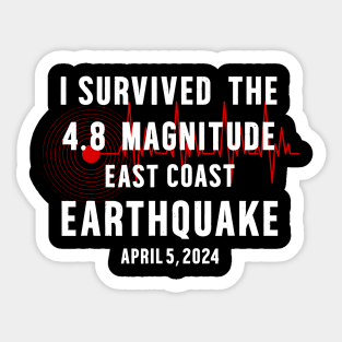 I-survived-the-nyc-earthquake Sticker